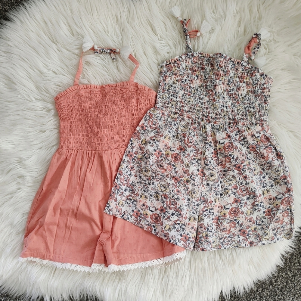 ⭐️3 for $20⭐️ Bundle of Toddler Girl Rompers